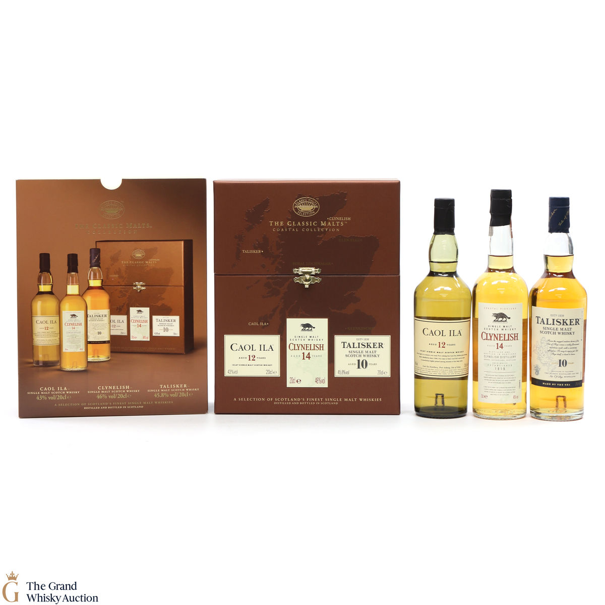 Classic Malts - Coastal Collection - Caol Ila, Clynelish & Talisker (3 x 20cl)