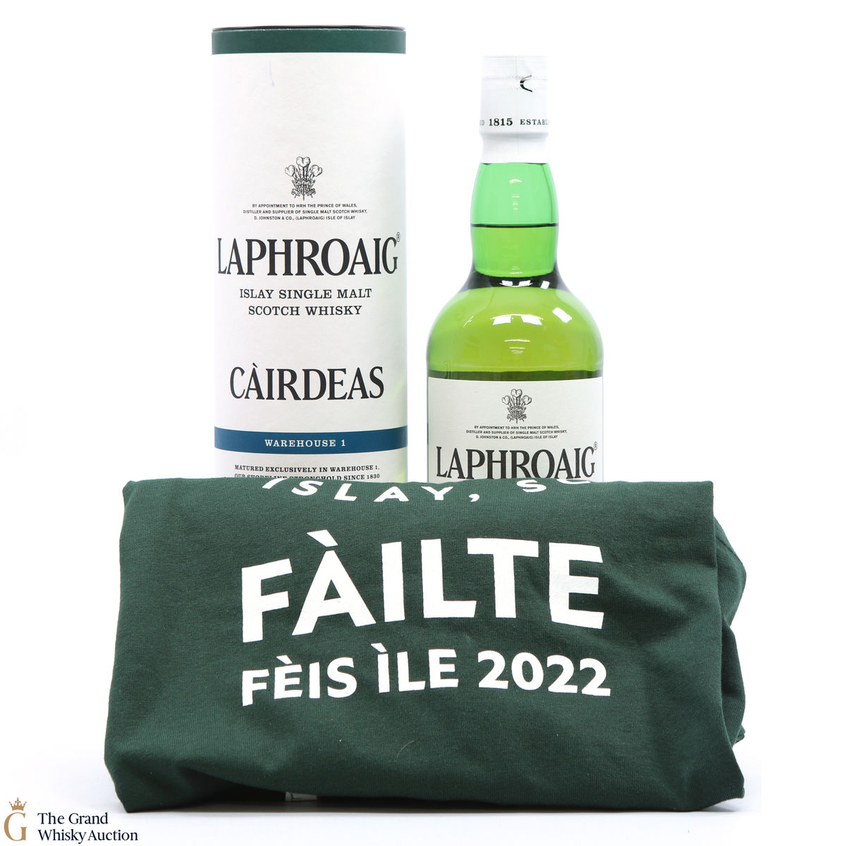 Laphroaig - Cairdeas - Warehouse 1- Fèis Ìle 2022 + Fèis Ìle t-shirt