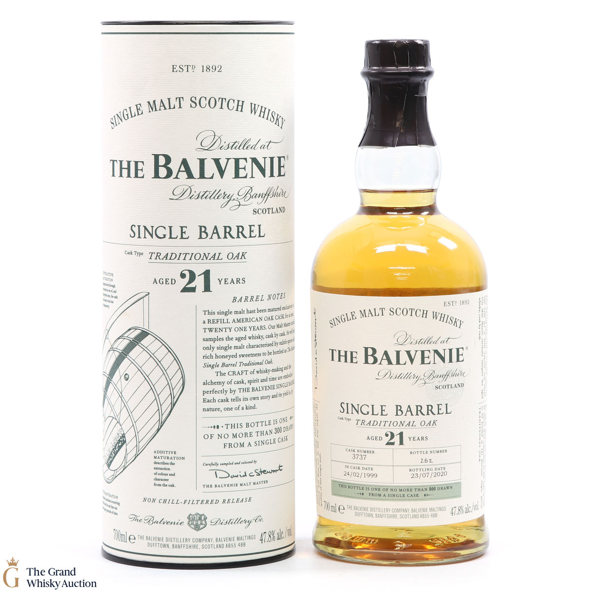 Balvenie - 21 Year Old 1999 - Single Barrel #3737