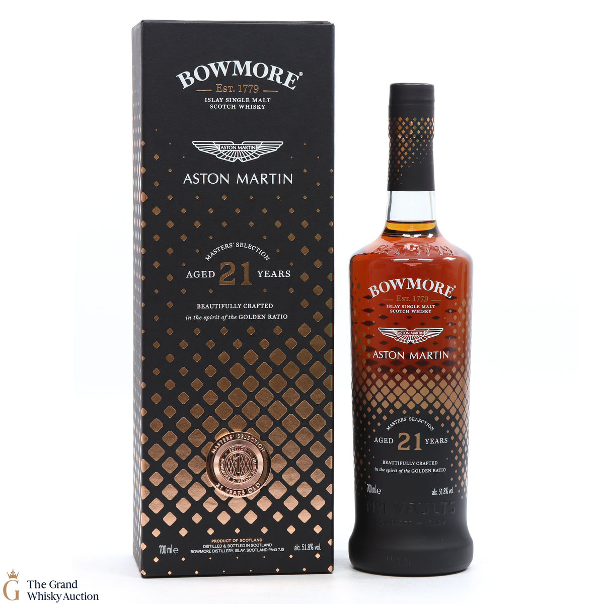 Bowmore - 21 Year Old - Aston Martin - Masters Selection