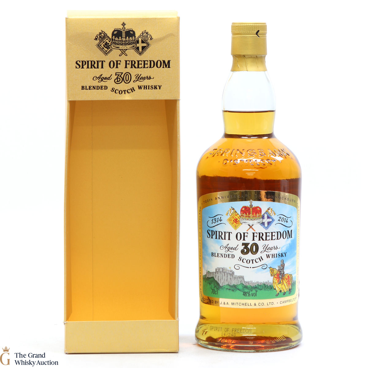 Campbeltown Loch - 30 Year Old Blended Whisky J&A Mitchel Spirit of Freedom