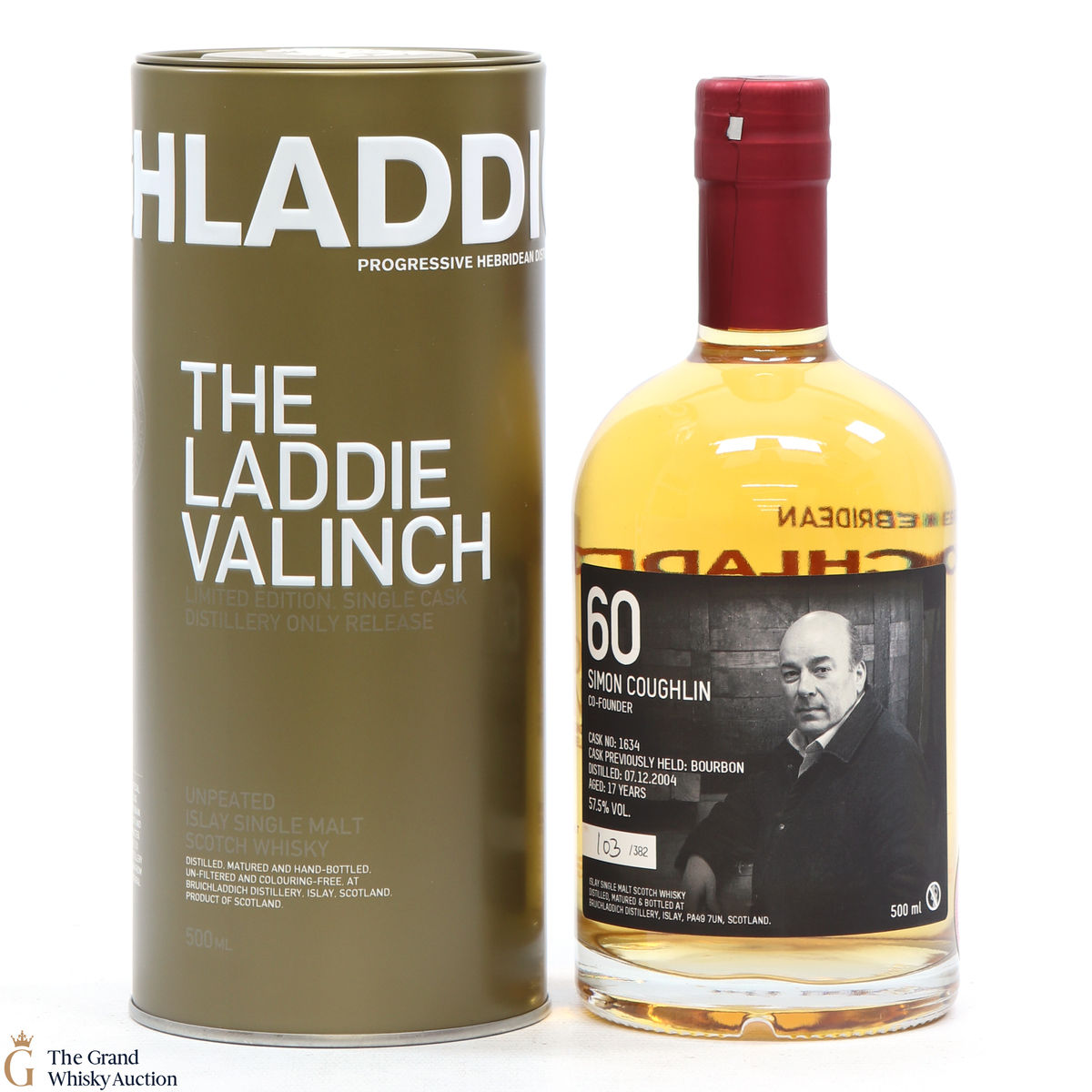 Bruichladdich - 17 Year Old - Valinch 60 -  Simon Coughlin