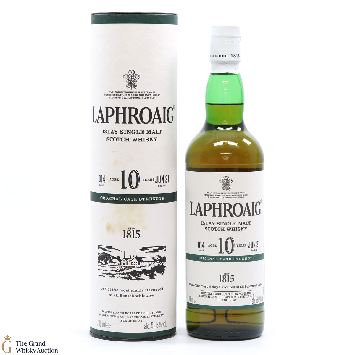 Laphroaig - 10 Year Old - Original Cask Strength Batch #014