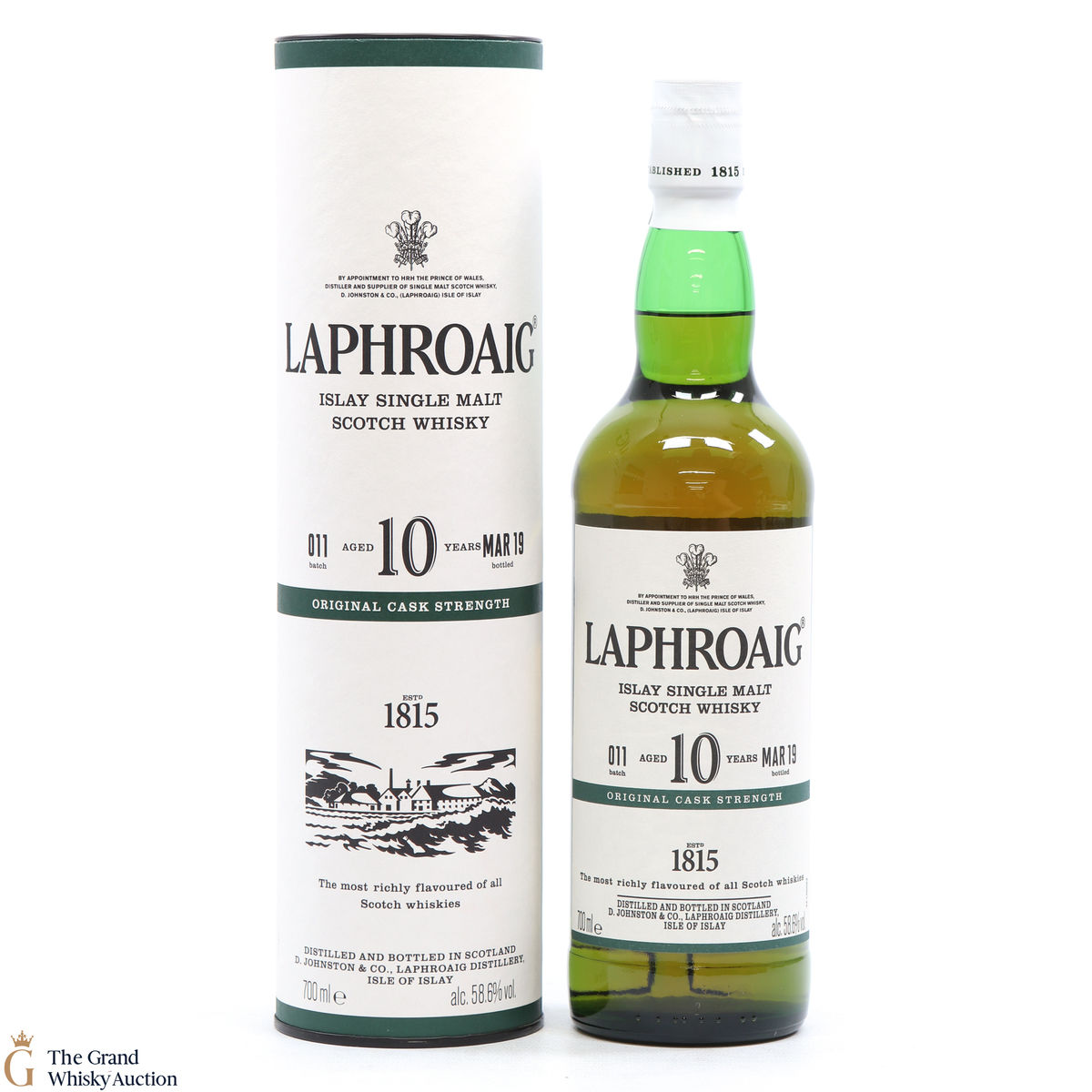 Laphroaig - 10 Year Old - Original Cask Strength Batch #011