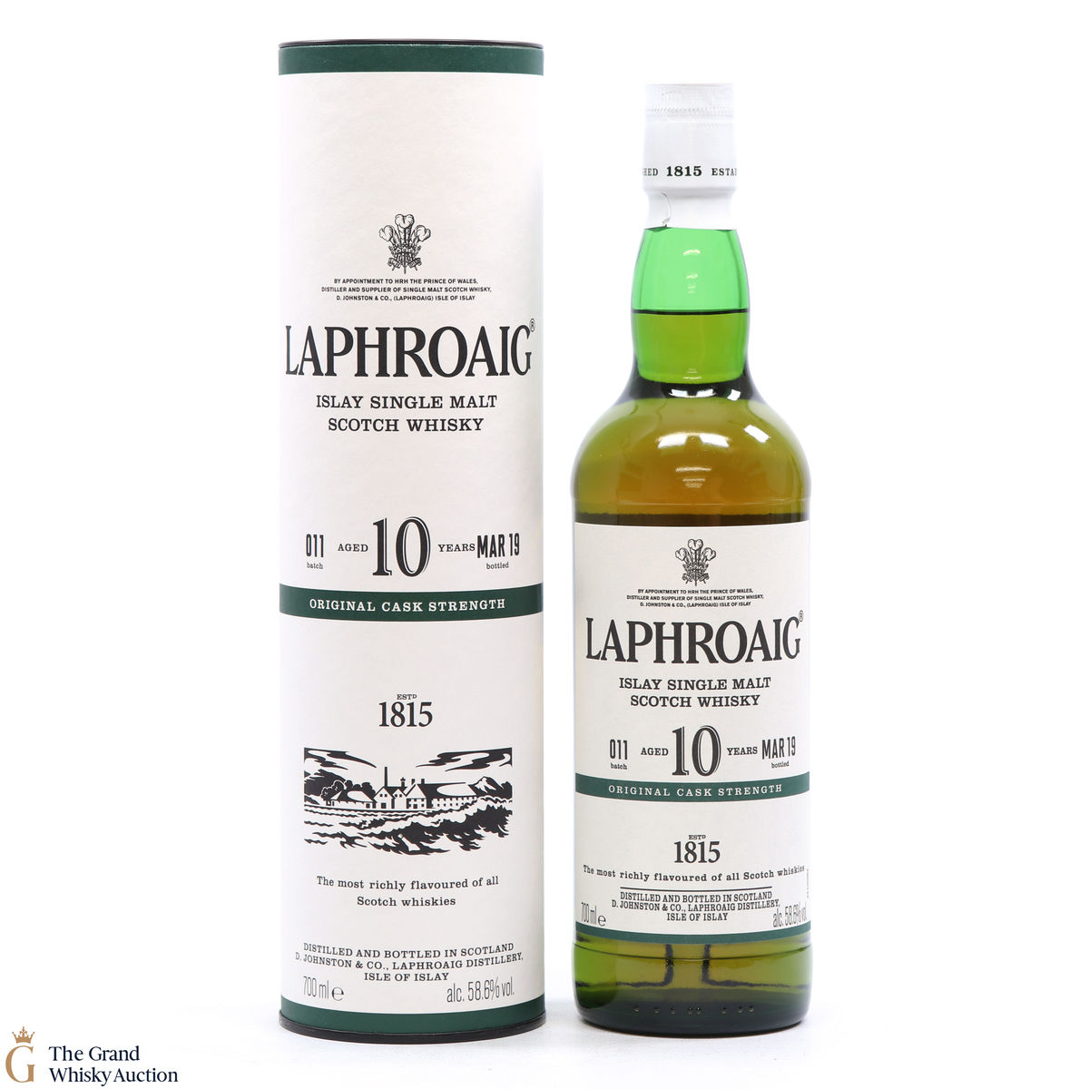 Laphroaig - 10 Year Old - Original Cask Strength Batch #011