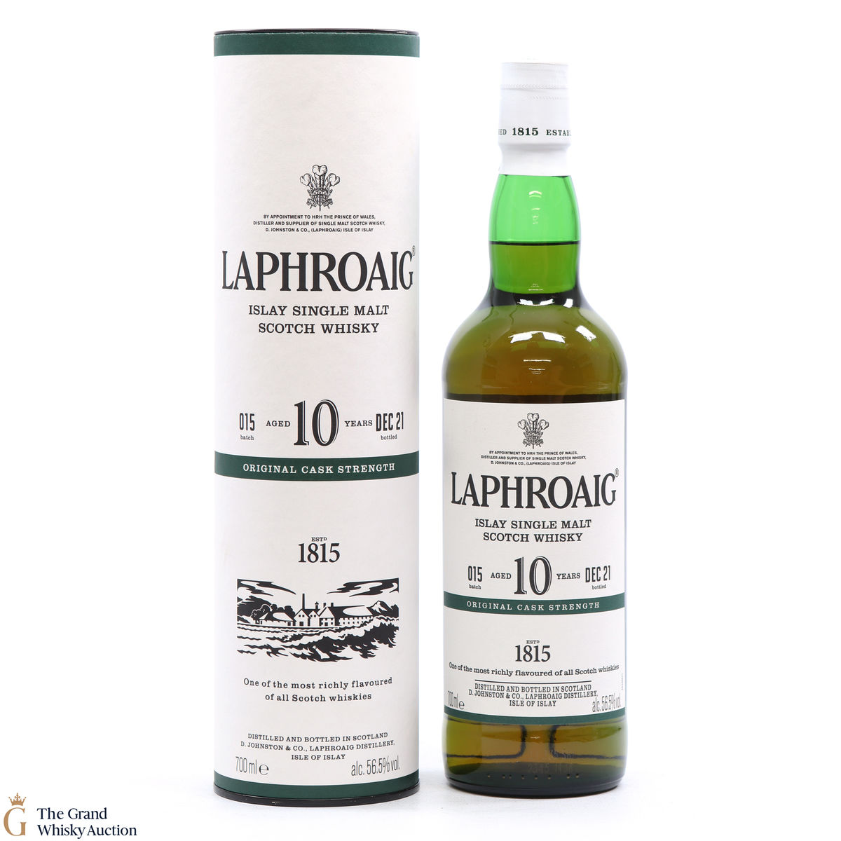 Laphroaig - 10 Year Old - Original Cask Strength Batch #015