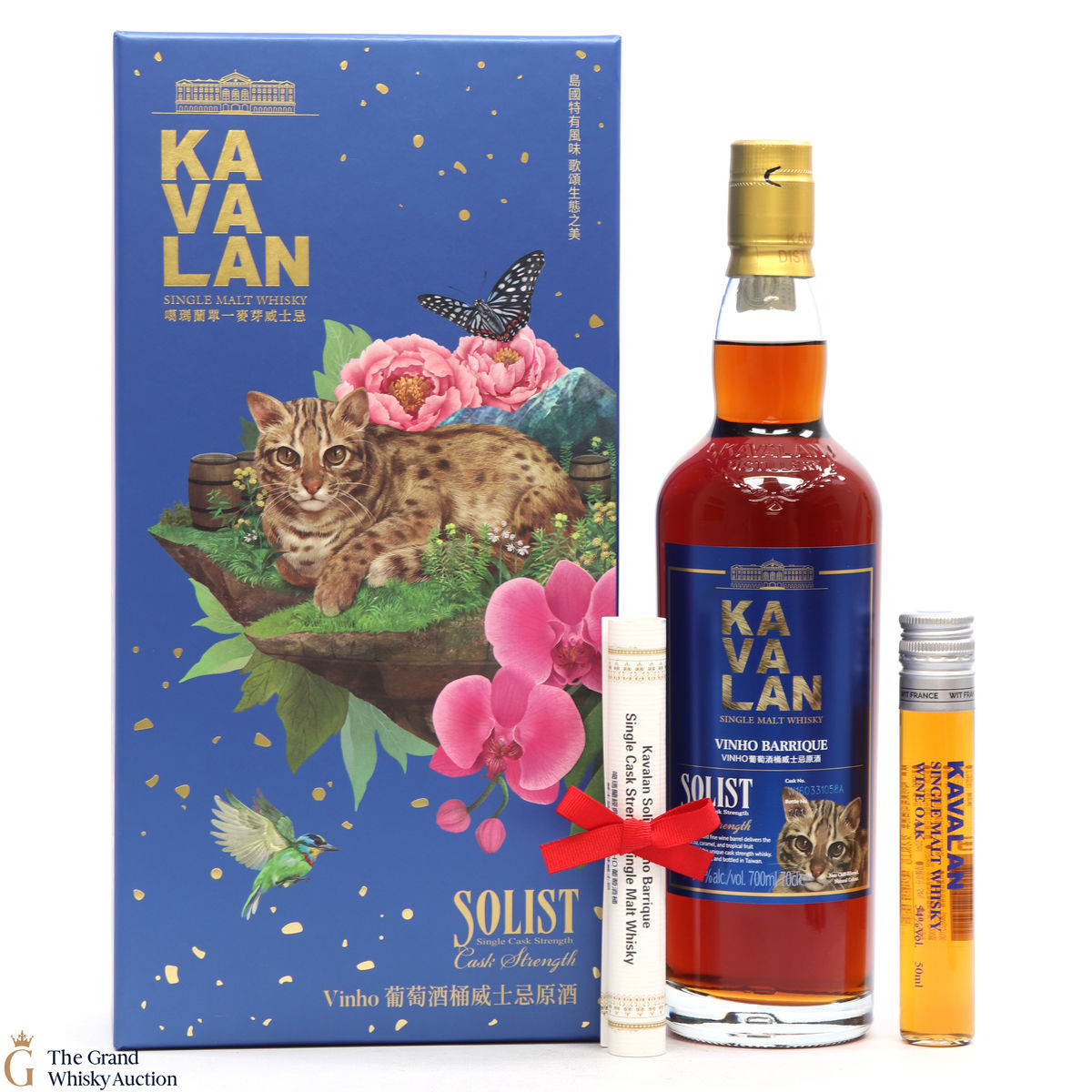 Kavalan - Solist Cask Strength - Vinho Barrique 54.8% (70cl +5cl)
