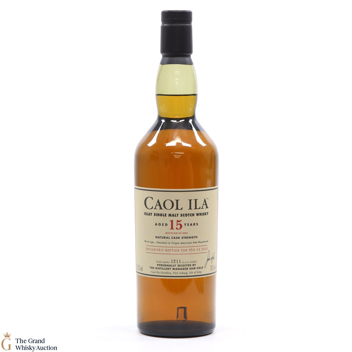 Caol Ila - 15 Year Old - Virgin Oak Finish - Fèis ÌLe 2022