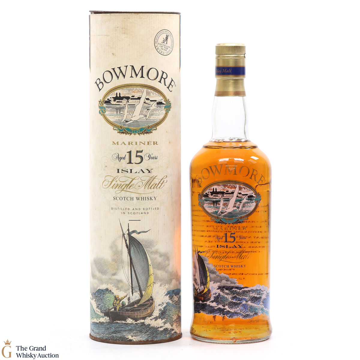 Bowmore - 15 Year Old Mariner Screen Print 1990s
