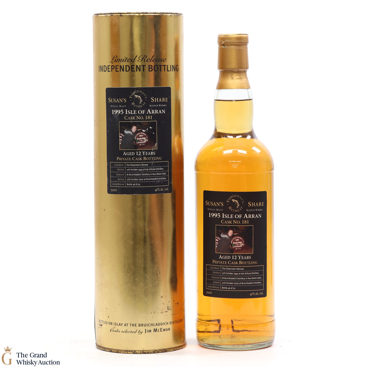 Arran - 12 Year Old 1995 #181 Susan's Share Fisherman's Retreat
