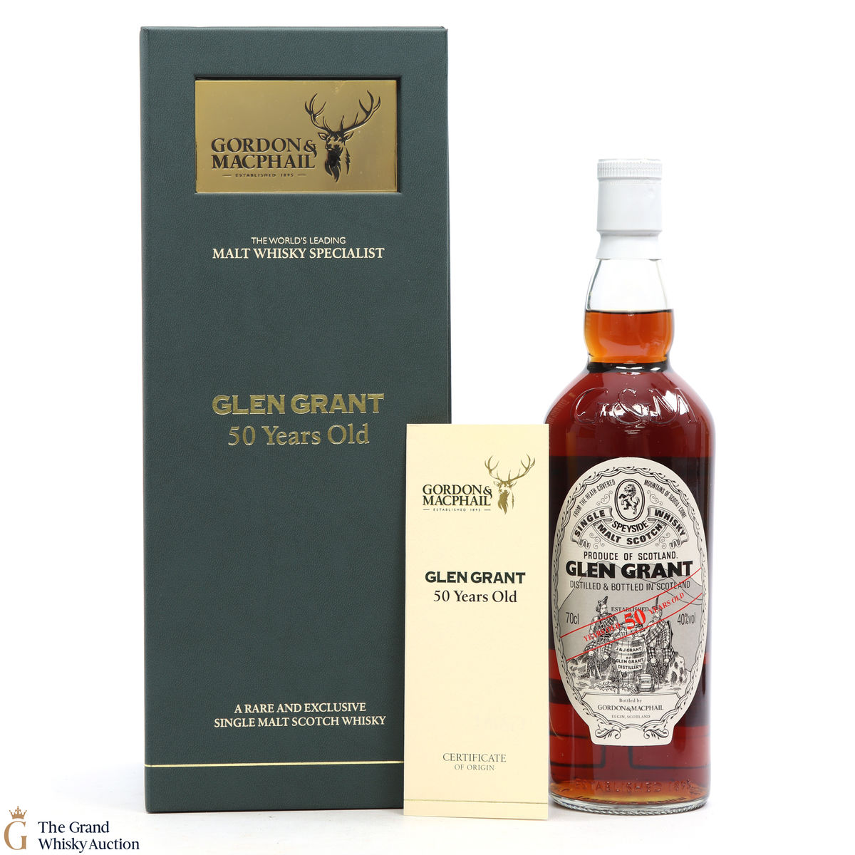Glen Grant - 50 Year Old - Sherry Cask - Gordon & MacPhail