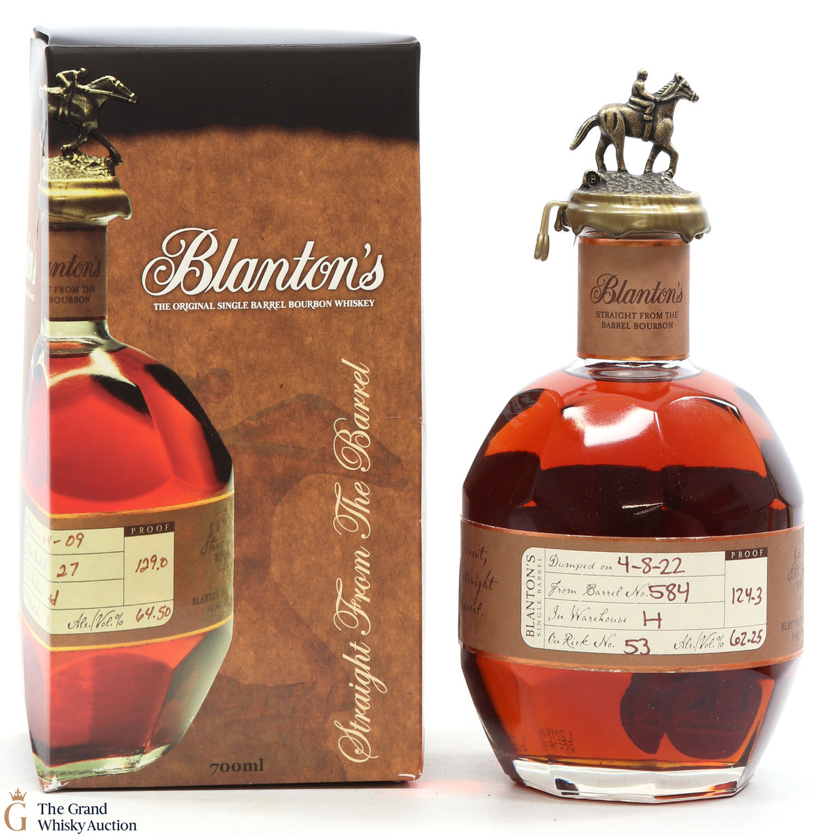 Blanton’s - Straight From The Barrel - Cask Strength 62.25%