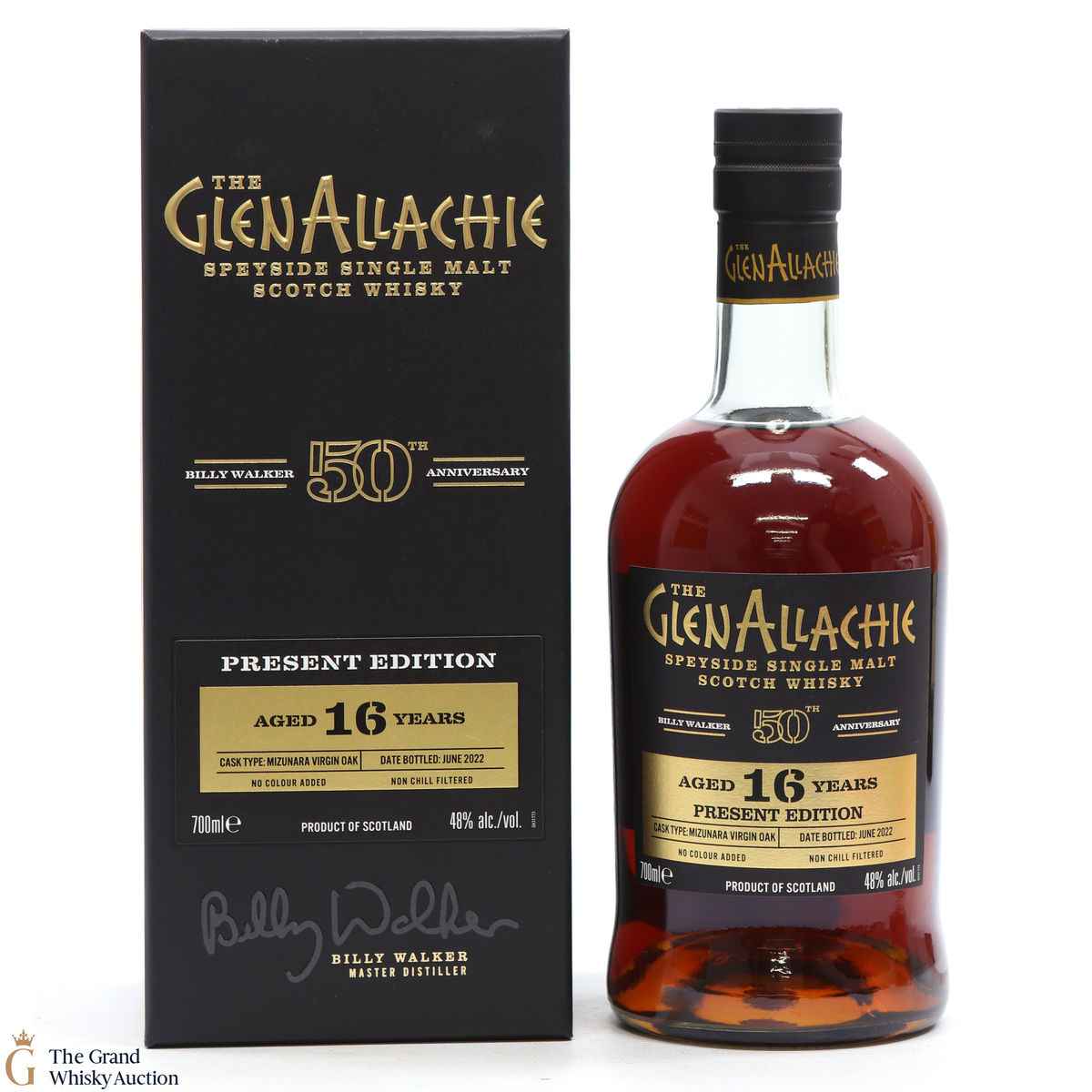 Glenallachie - 16 Year Old - Billy Walker 50th Anniversary - Present Edition