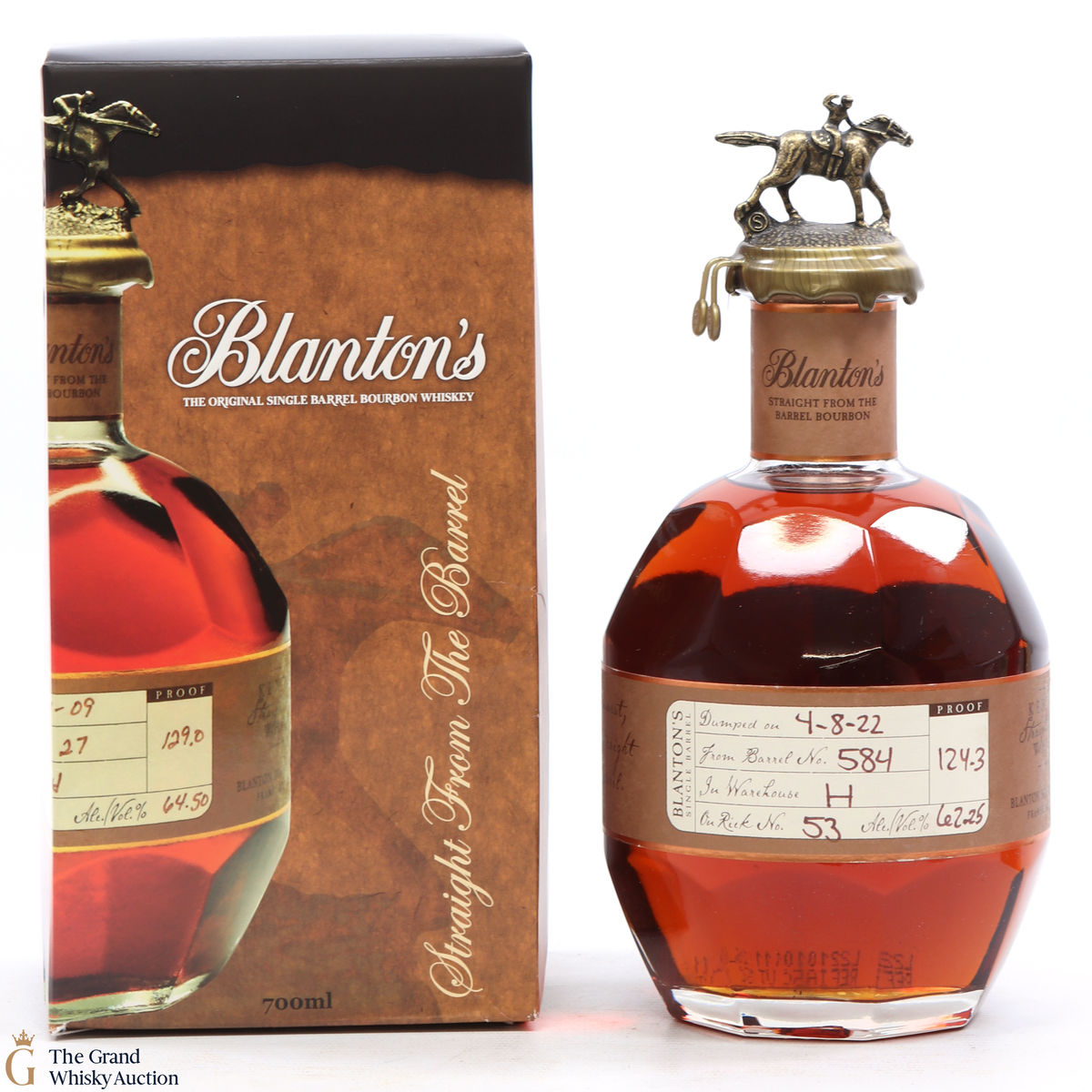 Blanton’s - Straight From The Barrel - Cask Strength 62.25%