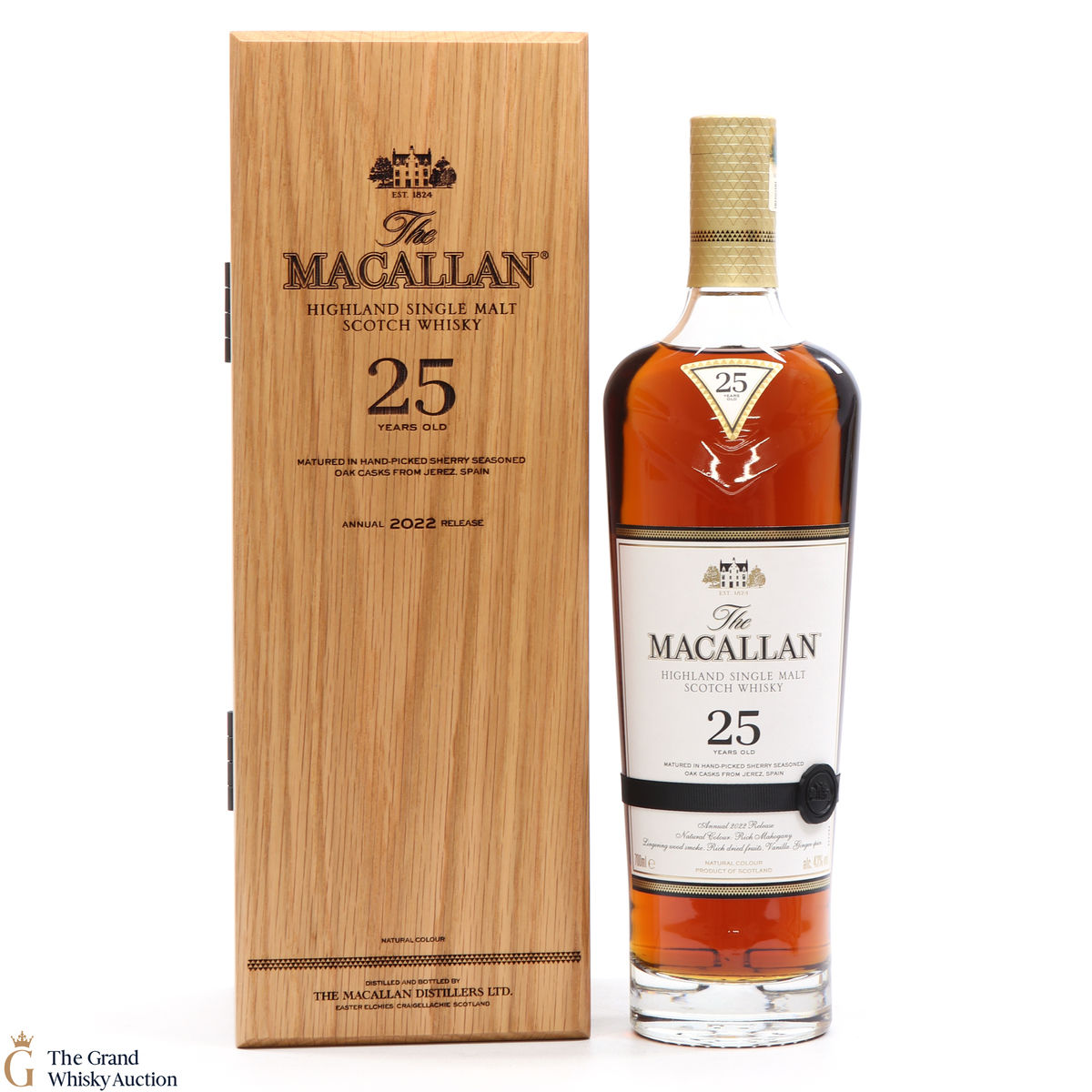 Macallan - 25 Year Old - Sherry Oak - 2022