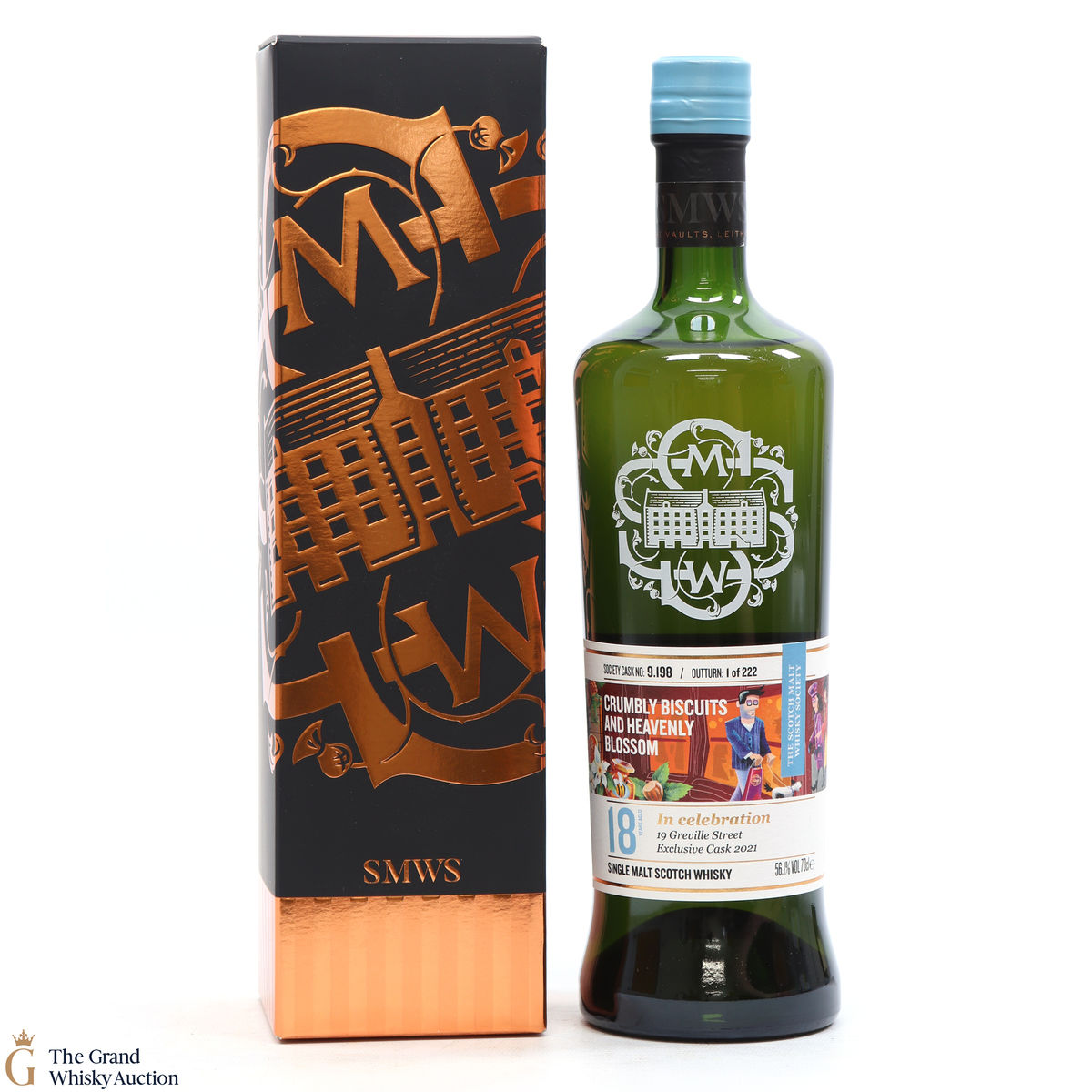Glen Grant - 18 Year Old - Crumbly Biscuits & Heavenly Blossom - SMWS 9.198