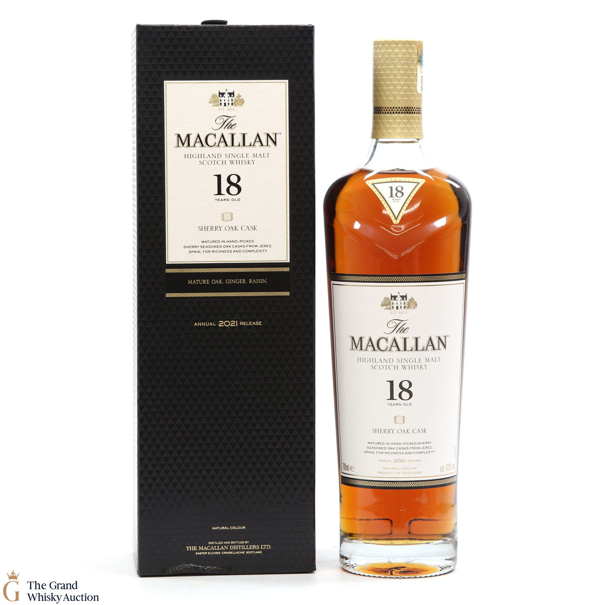 Macallan - 18 Year Old Sherry Oak - (2021)
