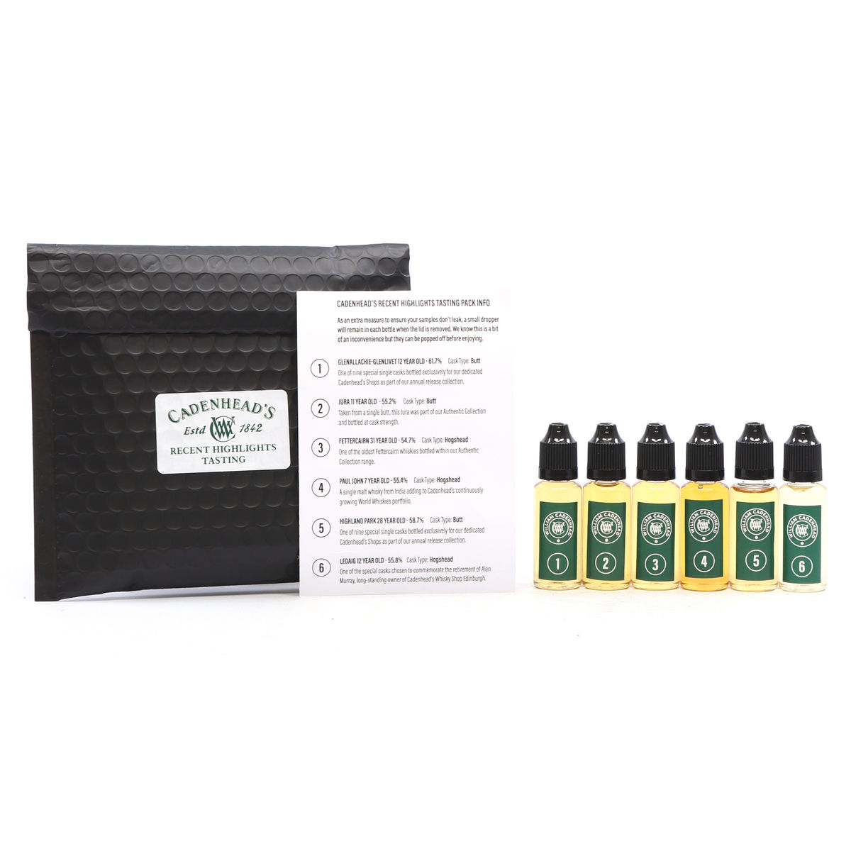 Cadenhead's - Online Tasting 13th May 2021 (6 x 2cl)