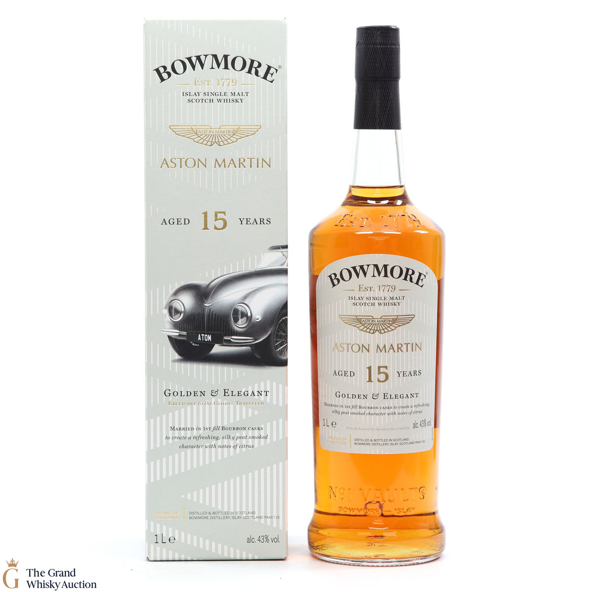 Bowmore - 15 Year Old - Aston Martin 1L