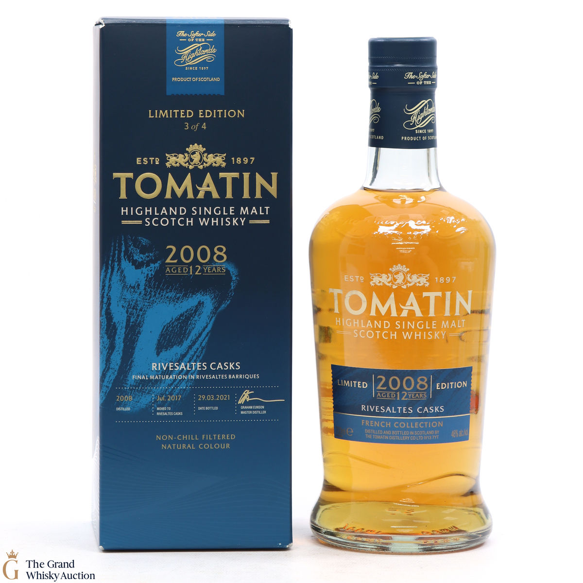 Tomatin - 12 Year Old 2008 Riversaltes Casks Limited Edition #3