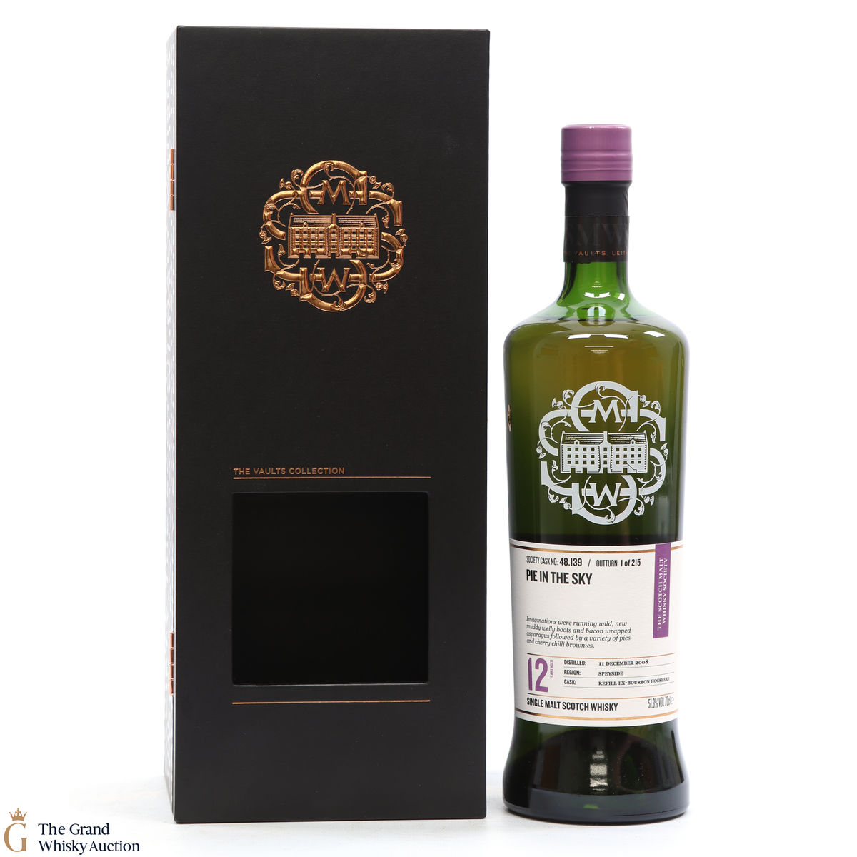 Balmenach - 12 Year Old 2008 SMWS 48.139 Pie In The Sky