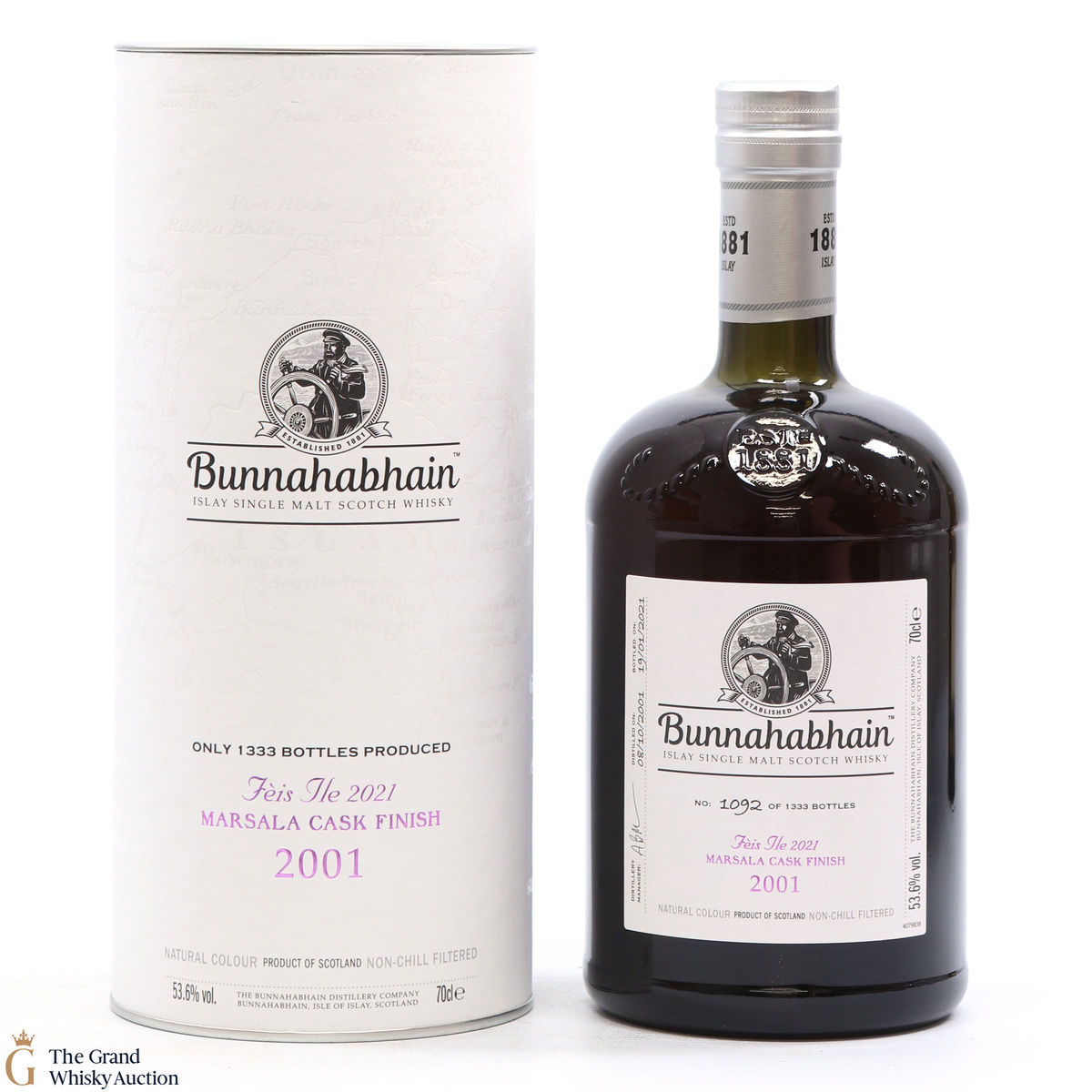 Bunnahabhain - Marsala Cask Finish 2001 - Feis Ile 2021