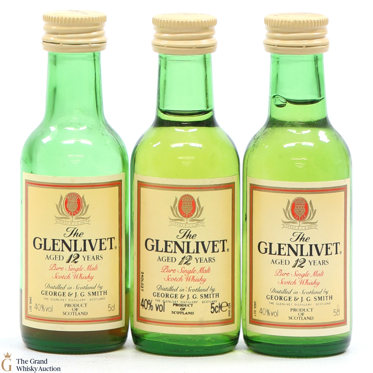 Glenlivet - 12 Year Old (3 x 5cl)
