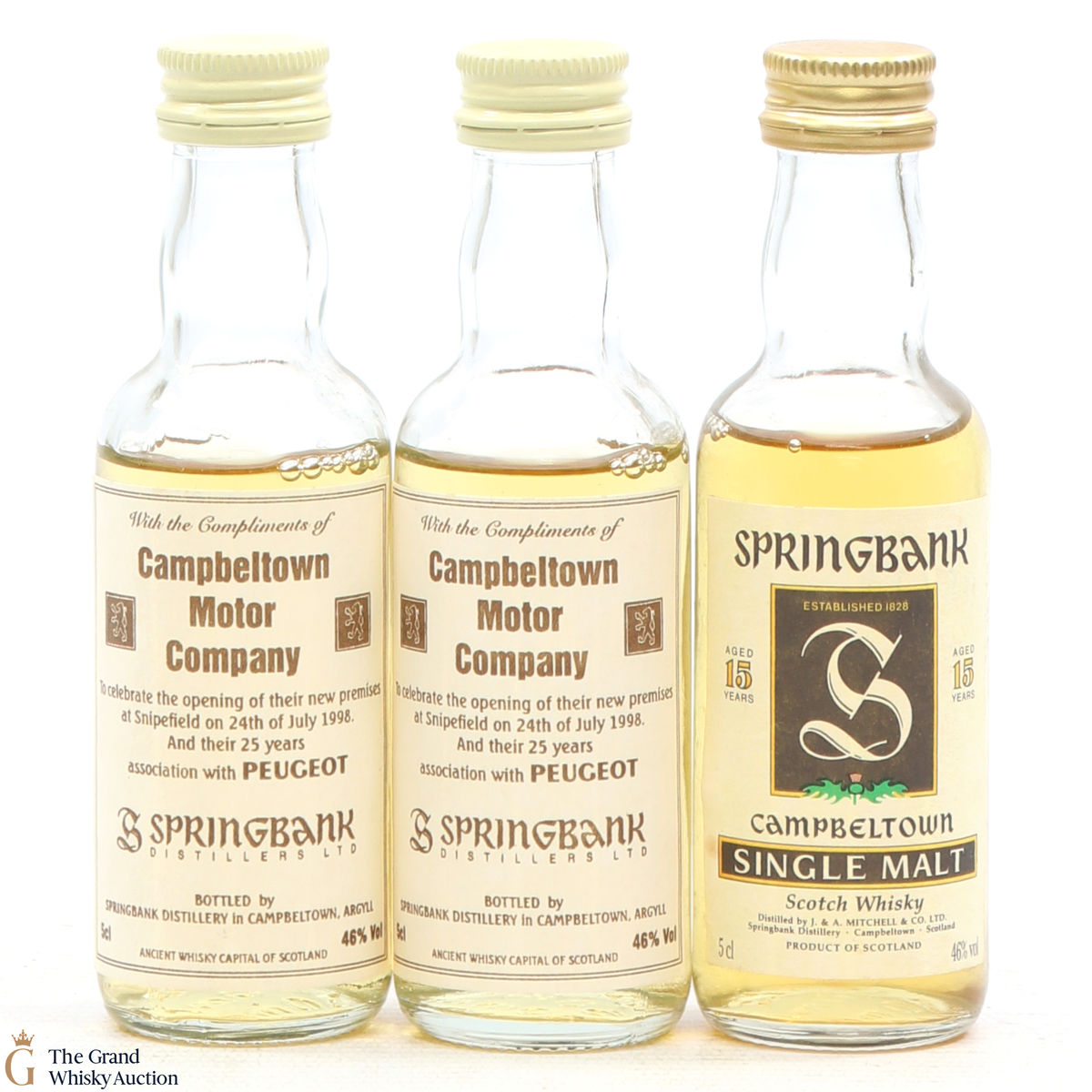 Springbank Minis - 3 x 5cl