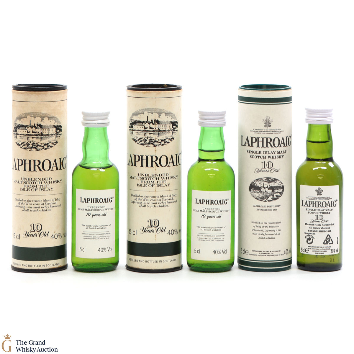 Laphroaig - 10 Year Old (3 x 5cl)