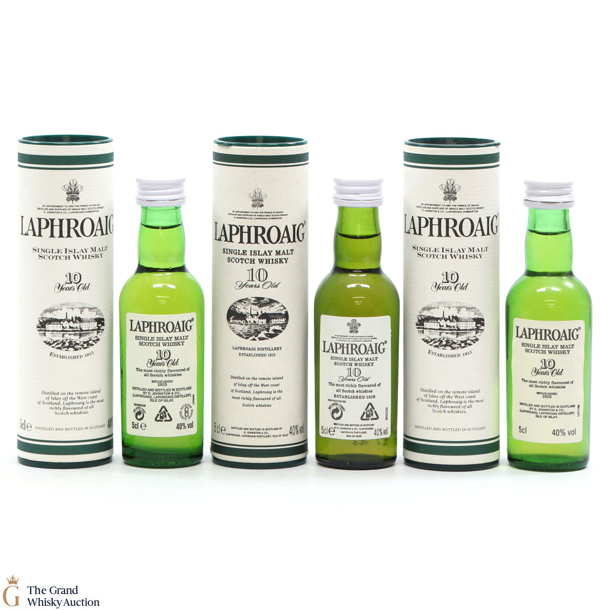 Laphroaig - 10 Year Old (3 x 5cl)