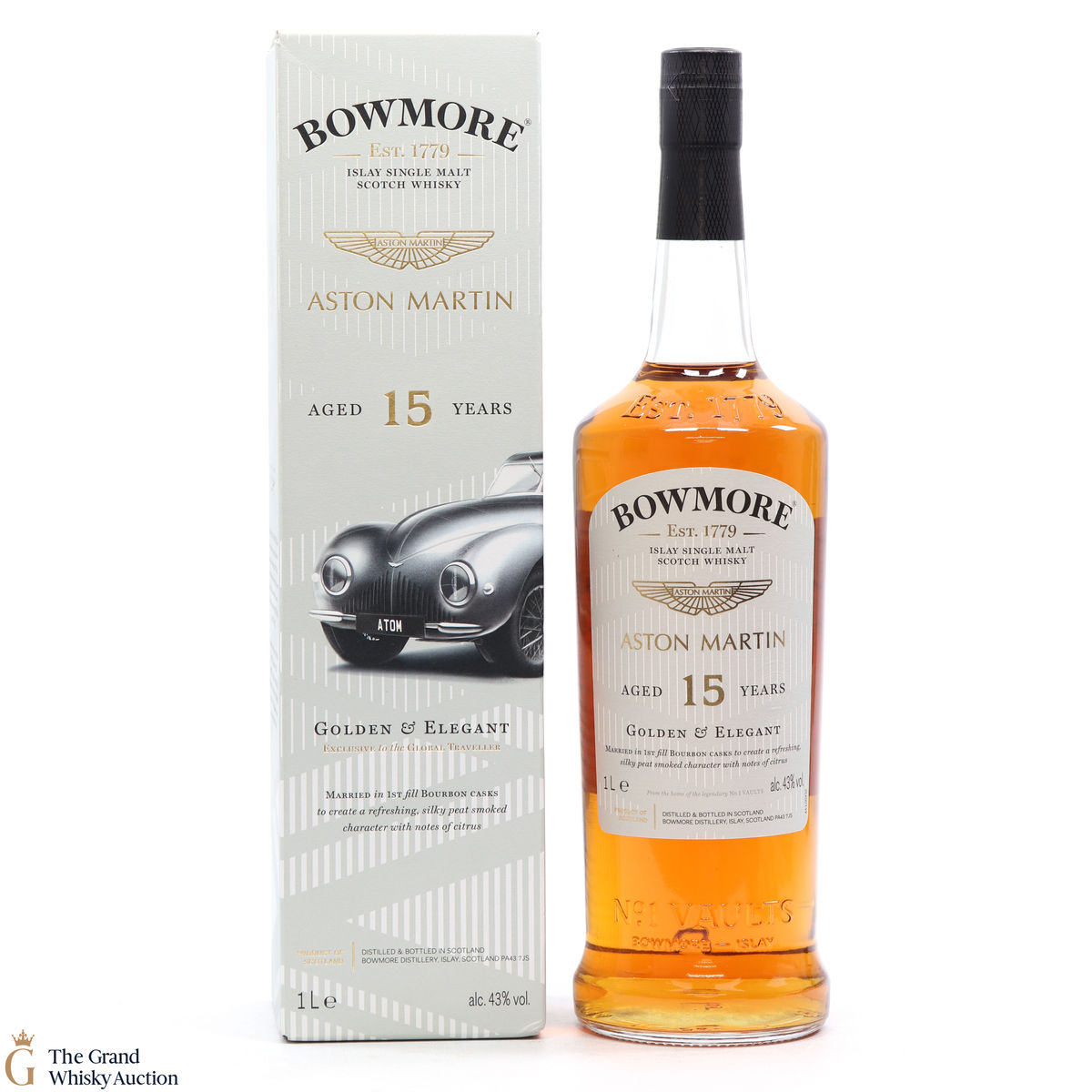 Bowmore - 15 Year Old - Aston Martin 1L