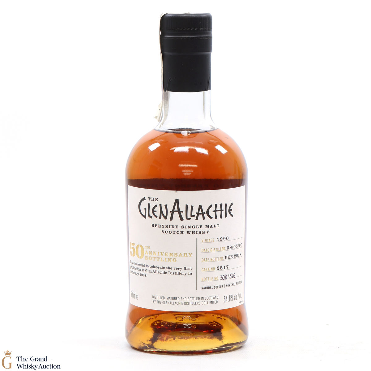 GlenAllachie - 27 Year Old 1990 #2517 - 50th Anniversary Bottling (50cl)