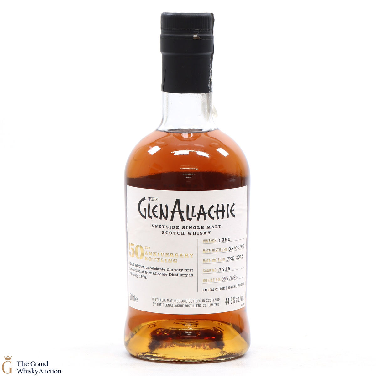 Glenallachie - 27 Year Old 1990 Single Cask #2515 50th Anniversary 50cl
