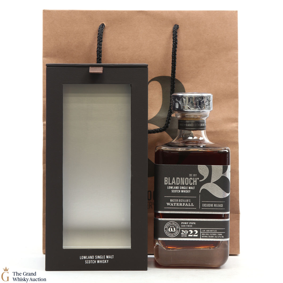 Bladnoch - Waterfall Collection 2022 Exclusive Release Batch #3 & Bag