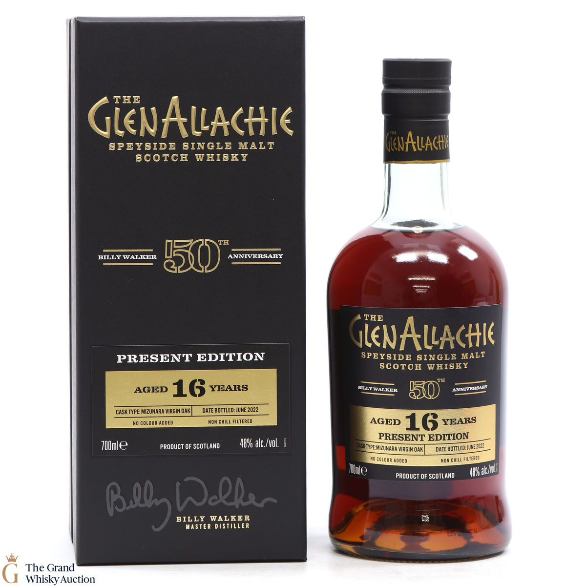 Glenallachie - 16 Year Old - Billy Walker 50th Anniversary - Present Edition