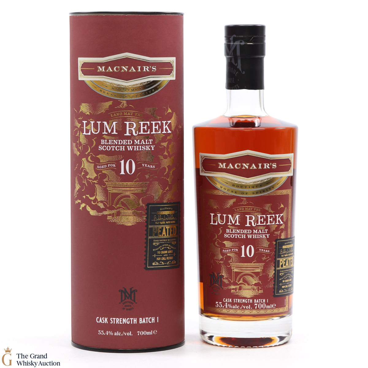 MacNair's - 10 Year Old - Lum Reek Cask Strength Batch #1
