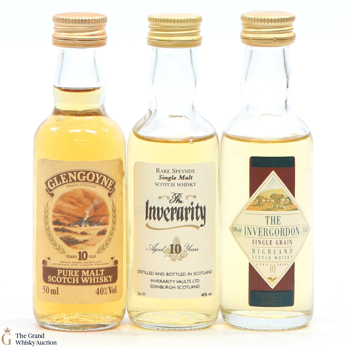 Selection of 10-Year-Old Minis - 3 x 5cl 