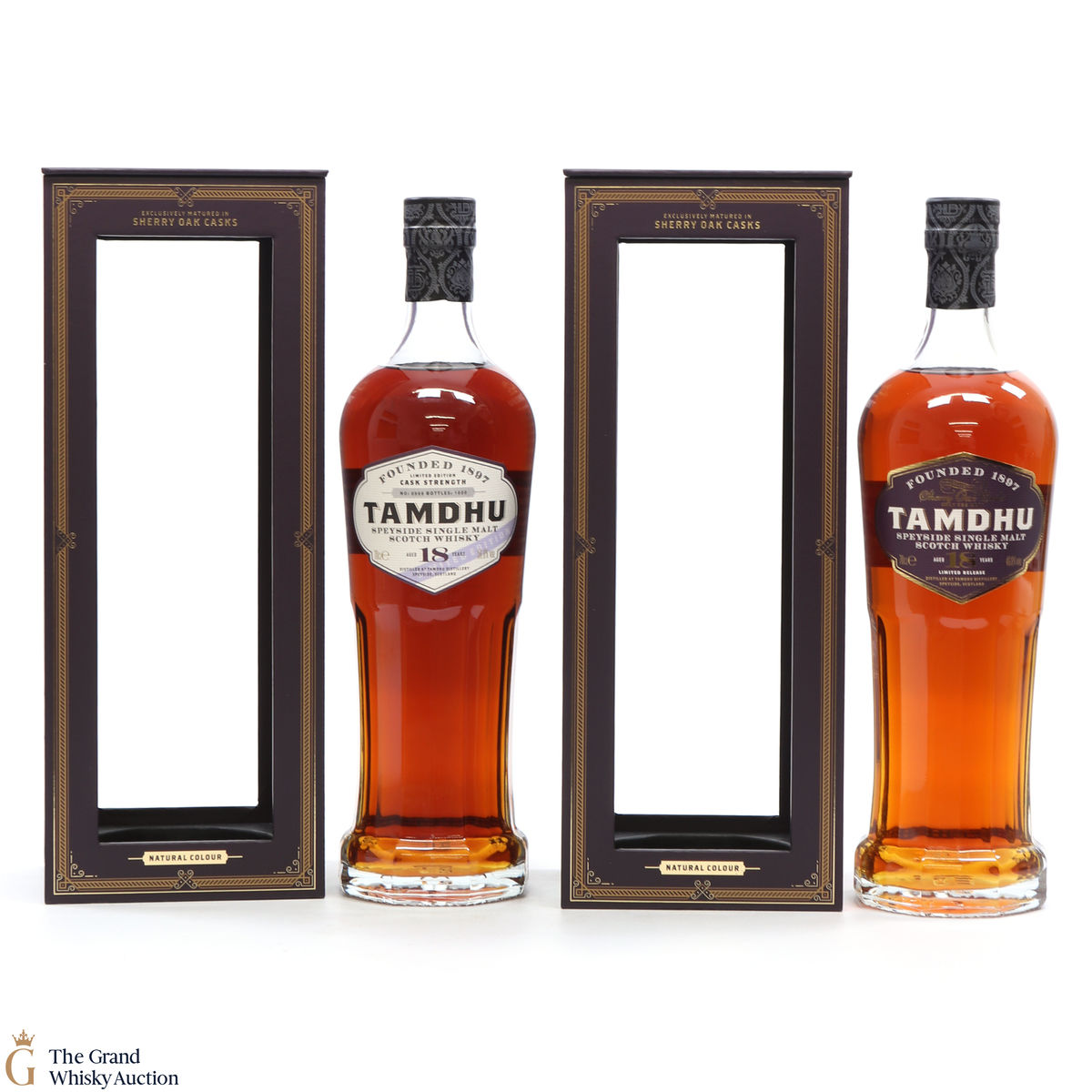 Tamdhu - 18 Year Old - Sherry & Cask Strength (2 x 70cl)