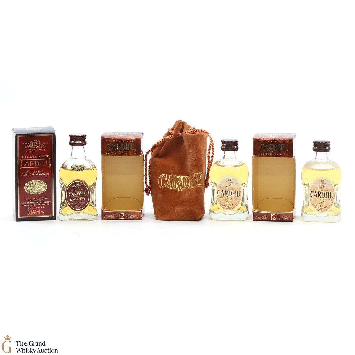 Cardhu 12 Year Old - Minis - 3 x 5cl 