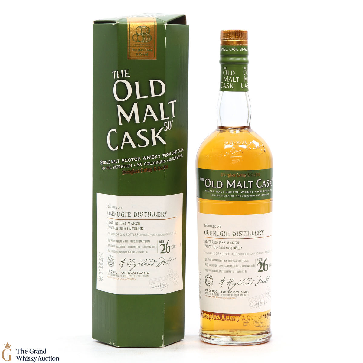 Glenugie - 26 Year Old 1982 Old Malt Cask #4703