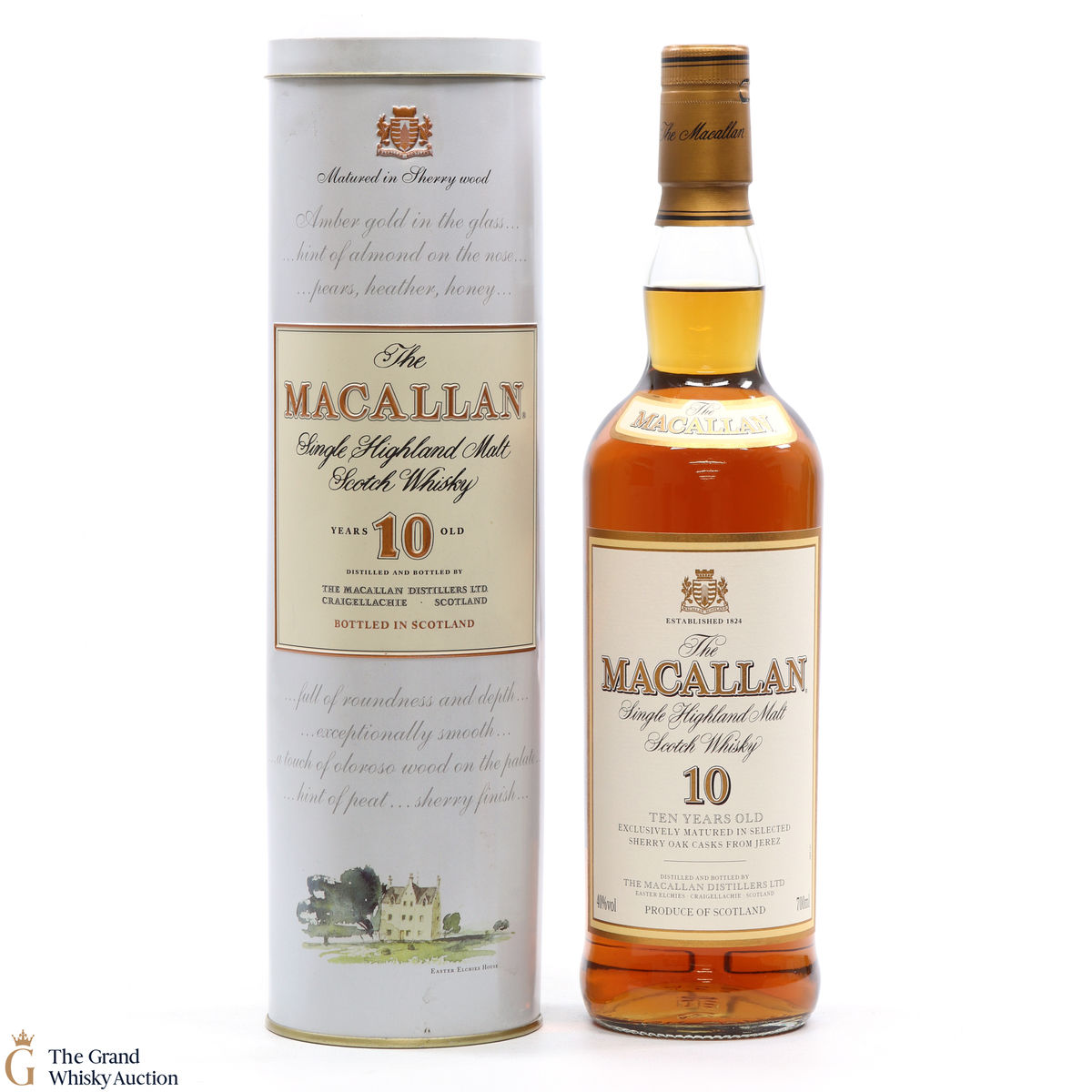 Macallan - 10 Year Old - Tin (1990's)