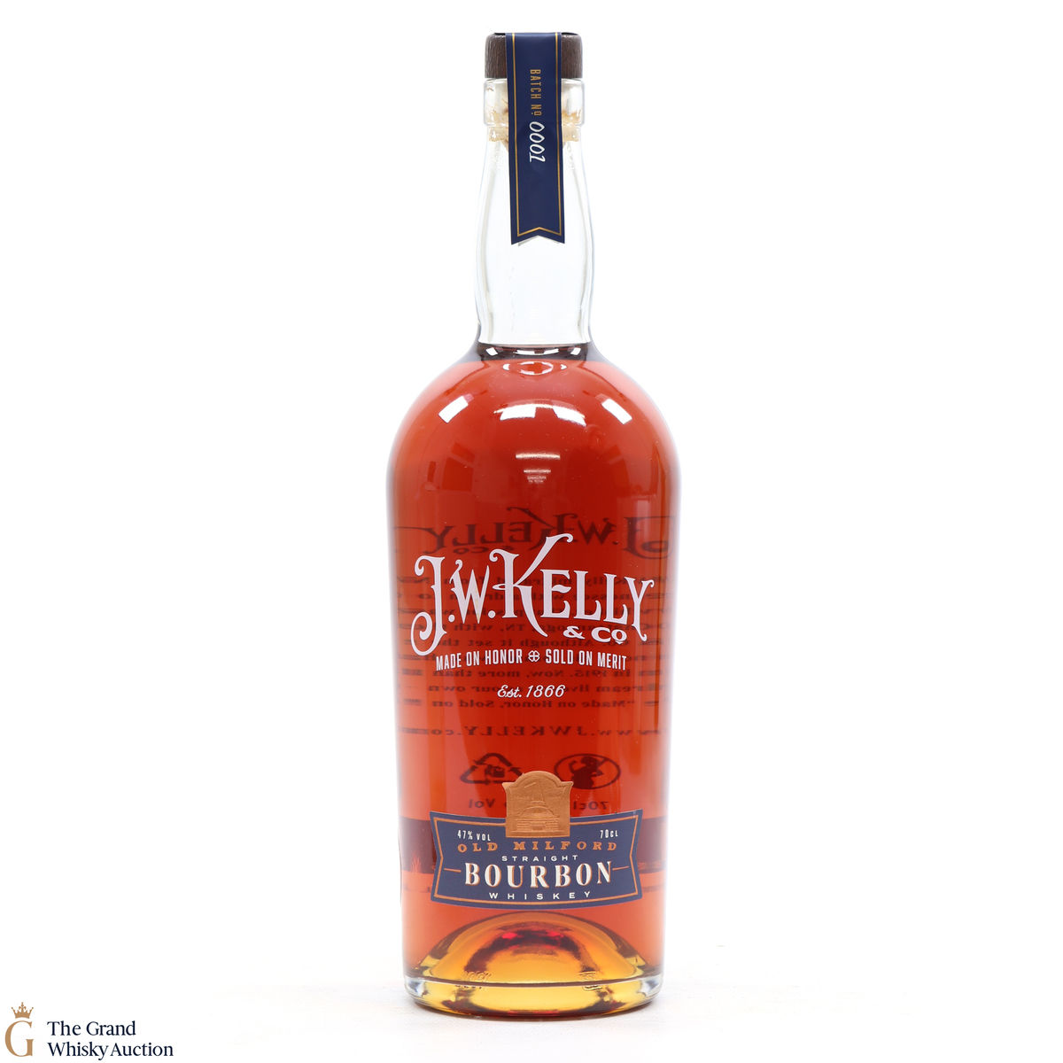 J.W. Kelly - Old Milford Straight Bourbon Batch #1