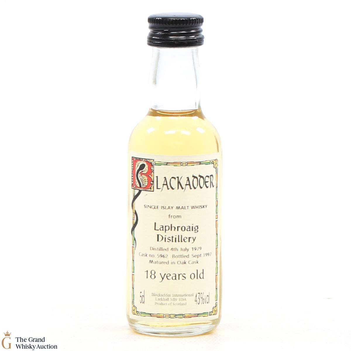 Blackadder - Laphroaig - 18 Year Old (5cl)