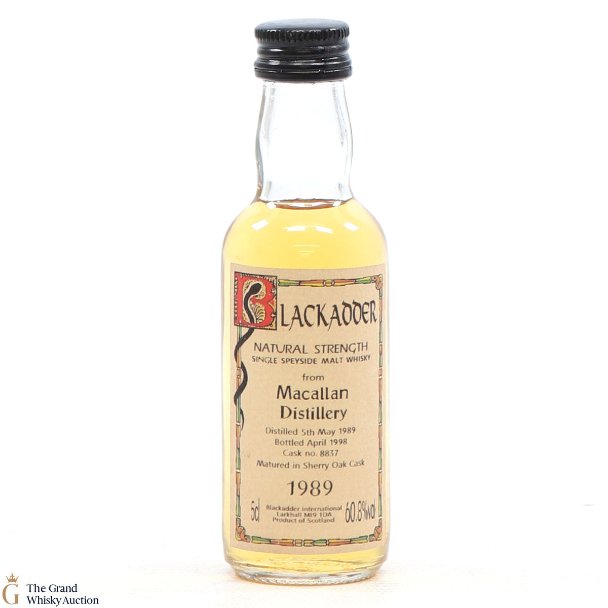 Blackadder - Macallan - 1989 (5cl)