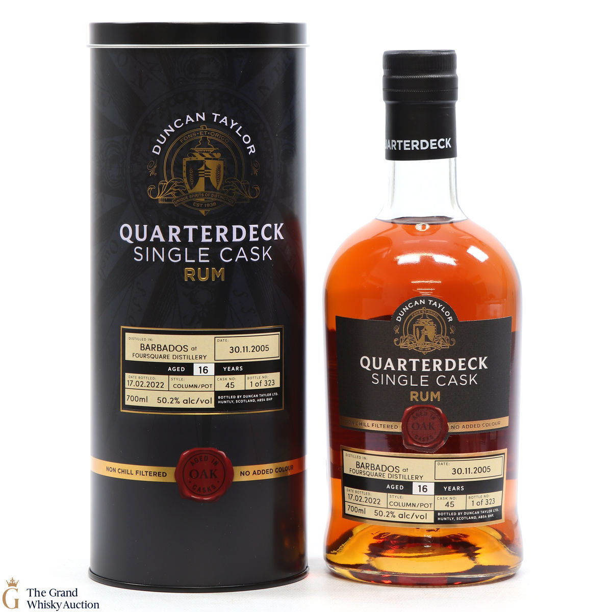 Foursquare - 16 Year Old 2005 Single Cask Rum #45 Duncan Taylor