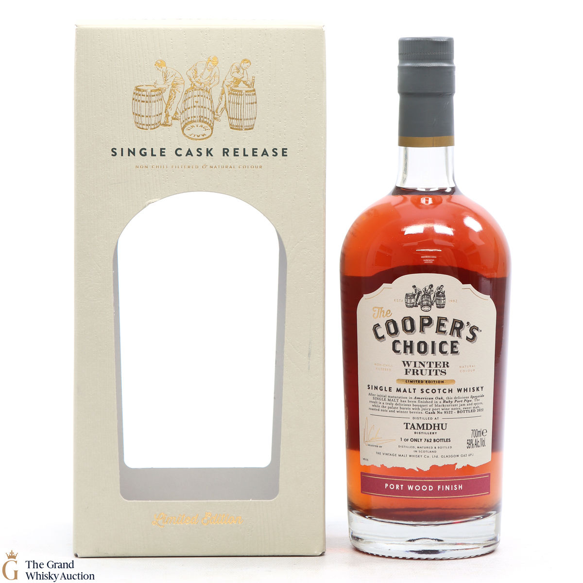 Tamdhu - Limited Edition #9522 - Port Wood Finish - The Cooper's Choice