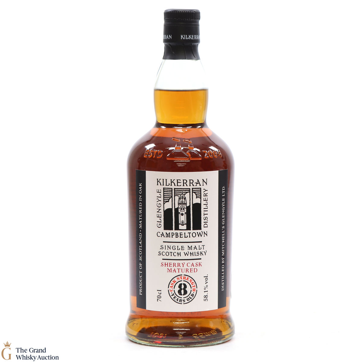 Kilkerran - 8 Year Old - Sherry Oak - Cask Strength 58.1%