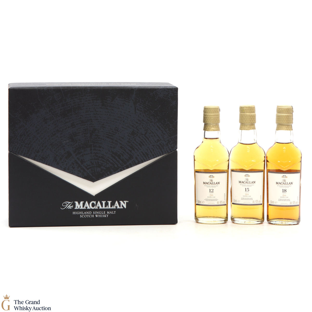 Macallan - 12, 15 & 18 YO Double Cask Set (3 x 5cl)