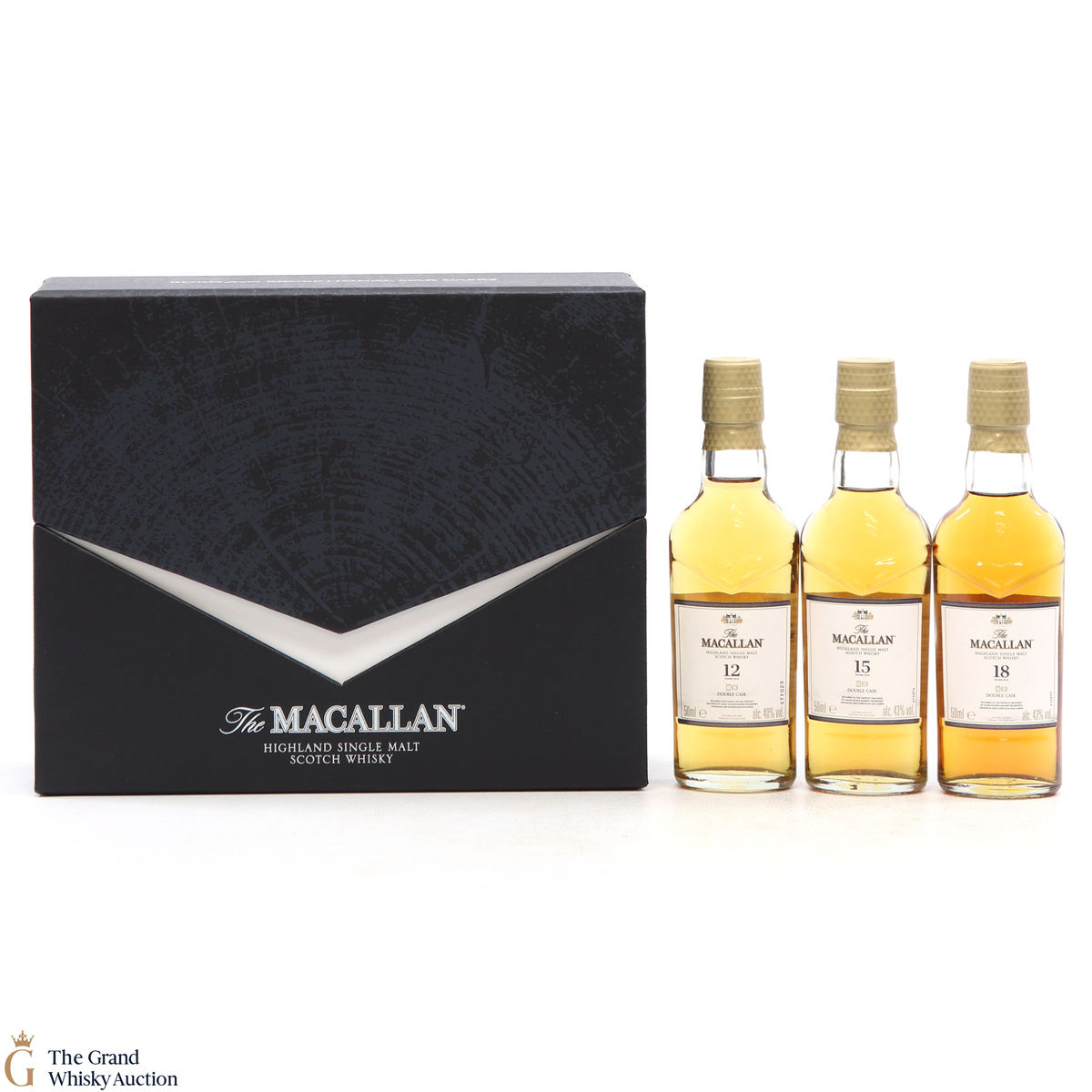 Macallan - 12, 15 & 18 YO Double Cask Set (3 x 5cl)