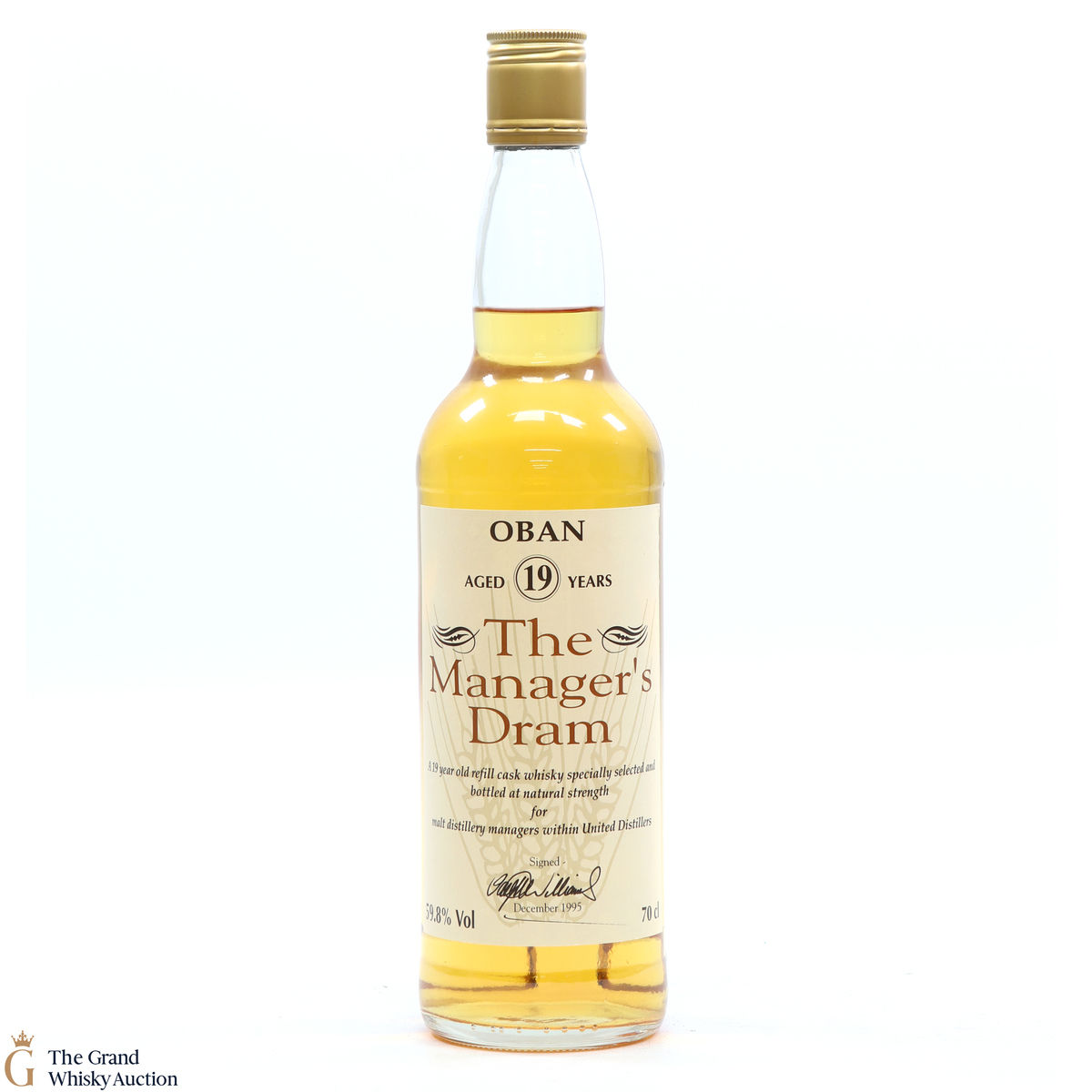 Oban - 19 Year Old - 1995 Managers Dram
